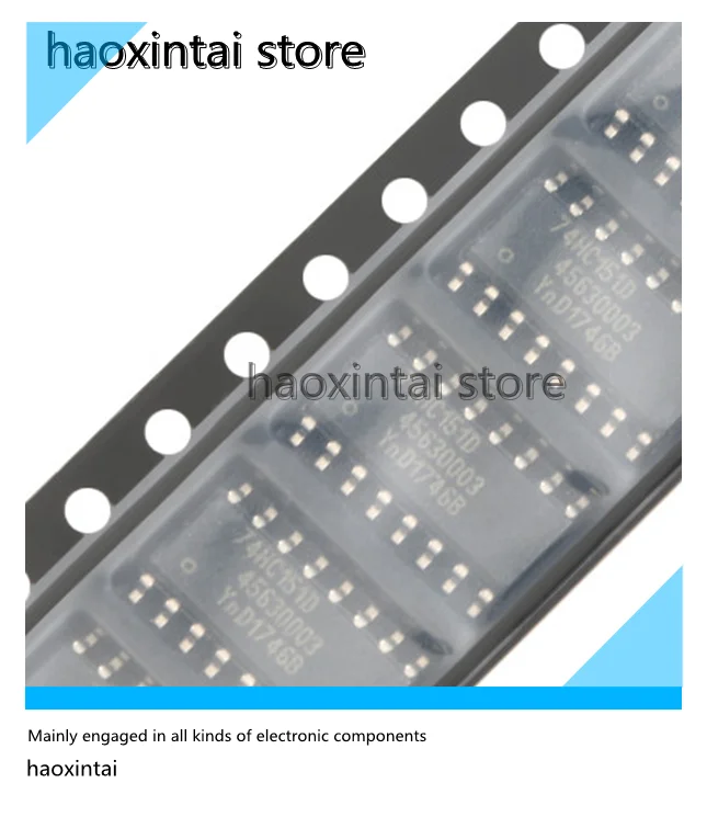 

10 шт. 74HC151D, 653 оригинальный подлинный патч 74HC151D, 653 SOIC-16 8-входной мультиплексор логический чип