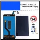Для China Mobile A3S M653 Полный ЖК-дисплей кодирующий преобразователь сенсорного экрана в сборе запасное защитное стекло