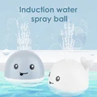 Электрический индукционный спрей для воды для младенцев, китов, спринклер для ванной комнаты, водная игрушка, интерактивный набор водных игрушек для родителей и детей