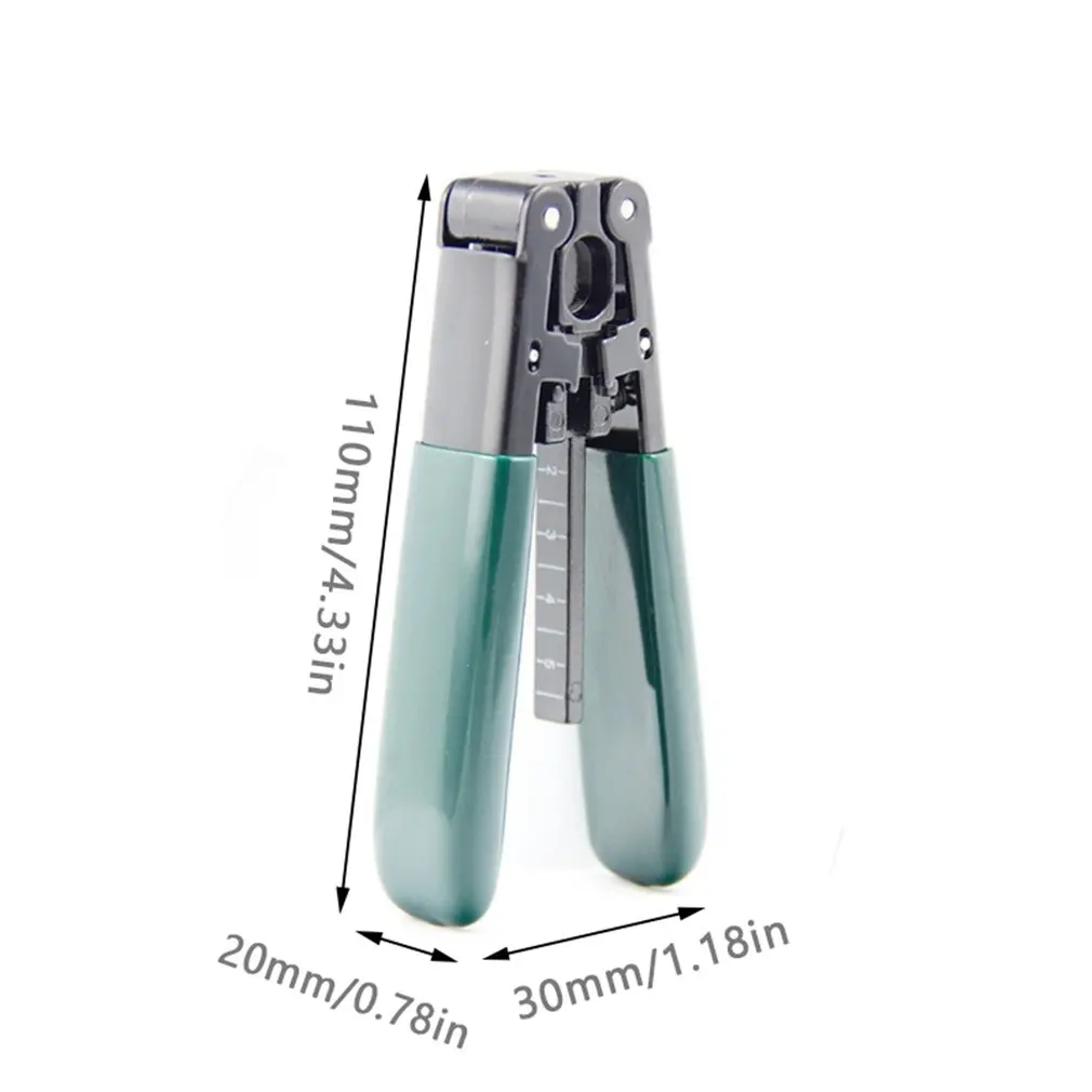 Fiber Stripper Leather Line Automatic Wire Professional Crimping Tool Multifunction | Компьютеры и офис