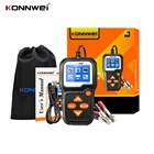 KONNWEI KW650 6V12V Батарея Системы анализатор 100-2000 CCA автомобиля быстрое вращение зарядки Тесты инструменты автомобиля Мотоциклетные батареи Батарея Тесты er
