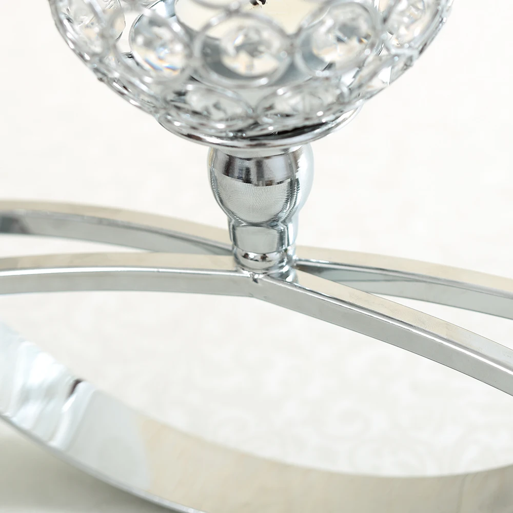Хрустальный канделябр Candelabrum стол центральный подсвечники для чайника металлические подсвечники Свадебная вечеринка украшения дома подарки