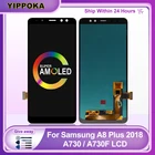 Super AMOLED для SAMSUNG Galaxy A8 Plus 2018 A730 ЖК-дисплей сенсорный экран дигитайзер для Samsung A8 + 2018 A730F Запасная часть