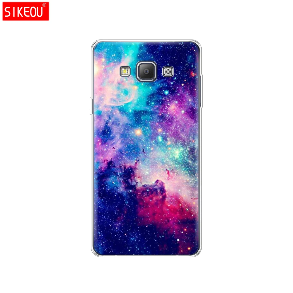 Чехол для Samsung Galaxy A7 2015 силиконовый мягкий чехол из ТПУ задняя крышка A700 A700F с