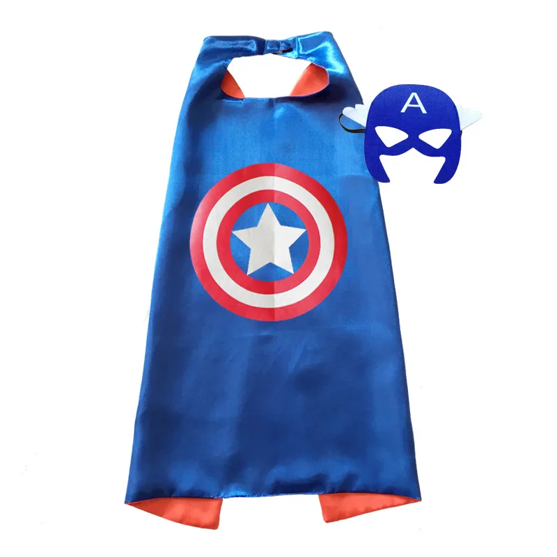 Накидки в стиле супергероев для вечеринки на день рождения аниме косплей детские