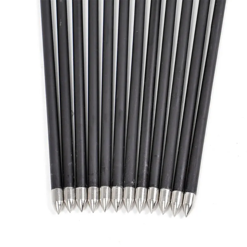 6/12/24/36pcs 32inch Archery Carbon Arrow Spine1200 ID 4.2mm OD5.6 mm Compound/Recurve Bow Outdoor Sports Shooting Accessories