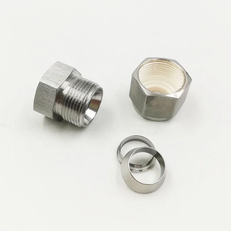 Трубные фитинги и Трубопроводные Прямые 316 SS крышки pulgs крышка может