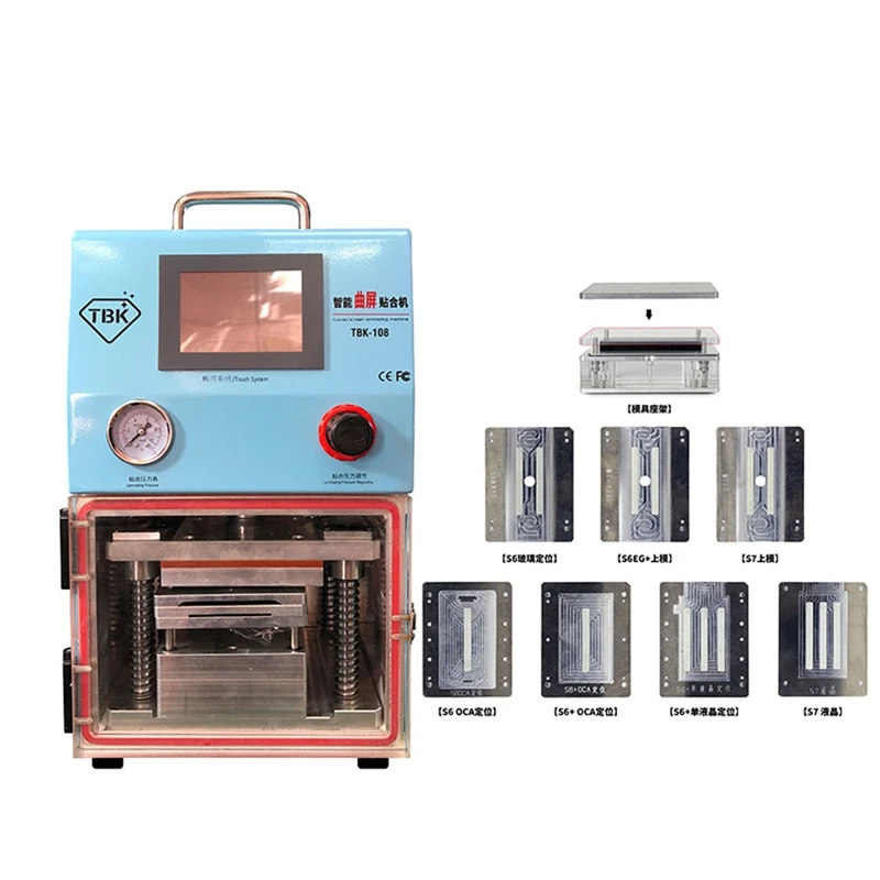 

LY 108 OCA laminating machine desktop 3 in 1 multi-functions Edge Screen Refurbish Layer professional for iPhone Samsung