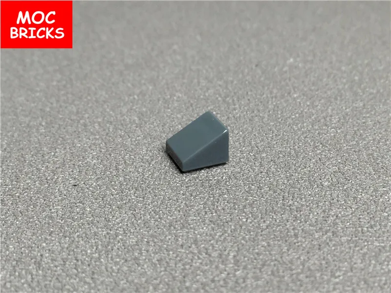 200 шт./лот MOC кирпичи сделай сам красочные склоны 1x1 новая модель с 50746 развивающие