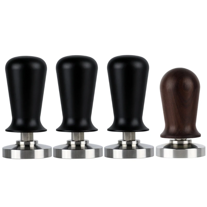 

Coffee Tamper with Spring Calibrated Espresso Hand Tamper Coffee Powder Press
