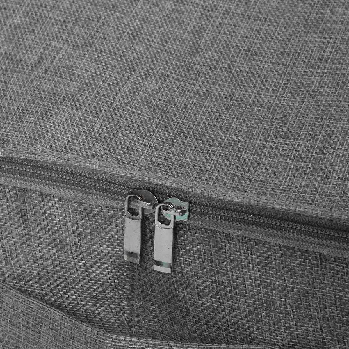 

Underbed Storage Bag Flexible Zipperd Breathable Polypropylene Storage Bags for Blankets Clothes Shoes and Linens 18x42x6 inch