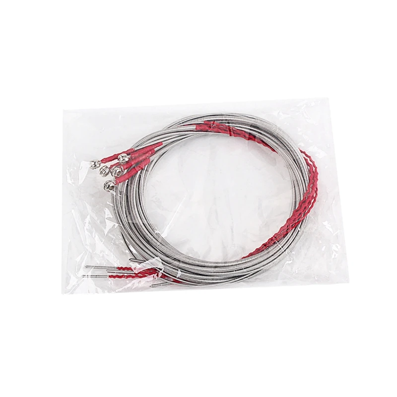 

Set Of 5 Steel Strings for 5 String Bass Guitar Great Replacement Durable