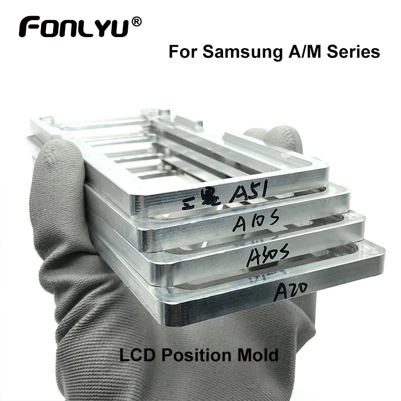 

Алюминиевая форма A51, A71, A41 для Samsung Galaxy A70, A60, A50, A40, A30, A20, A72018, M11, M21, стеклянная Точная Выравнивающая форма OCA