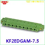 KF2EDGVC 7,5 2P~ 12P разъем PCB вставной TEMINAL блок 2EDGVC 7,5 мм 2PIN~ 12PIN GMSTBVA 2,5G 1766660 PHOENIX контакт DEGSON