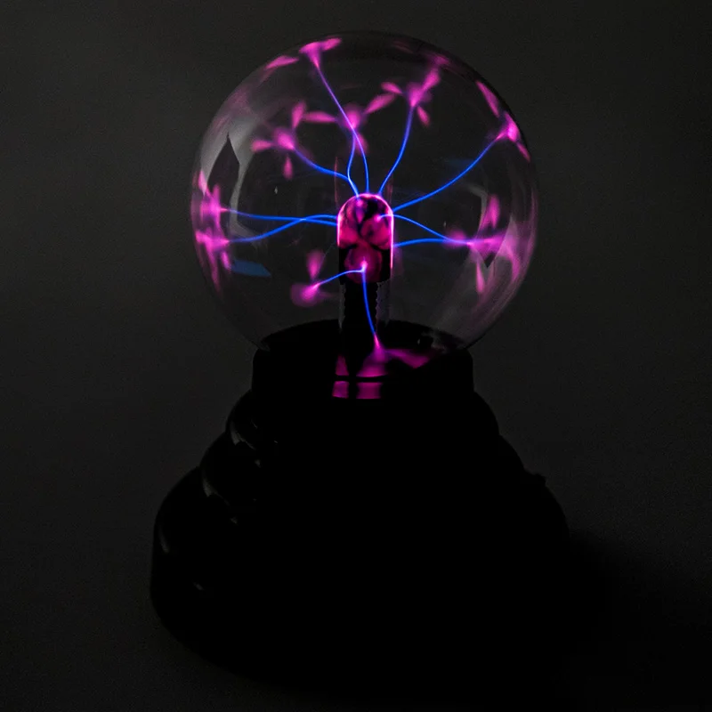 Волшебный плазменный шар новинка USB лампа стеклянная сенсорная сферическая свет