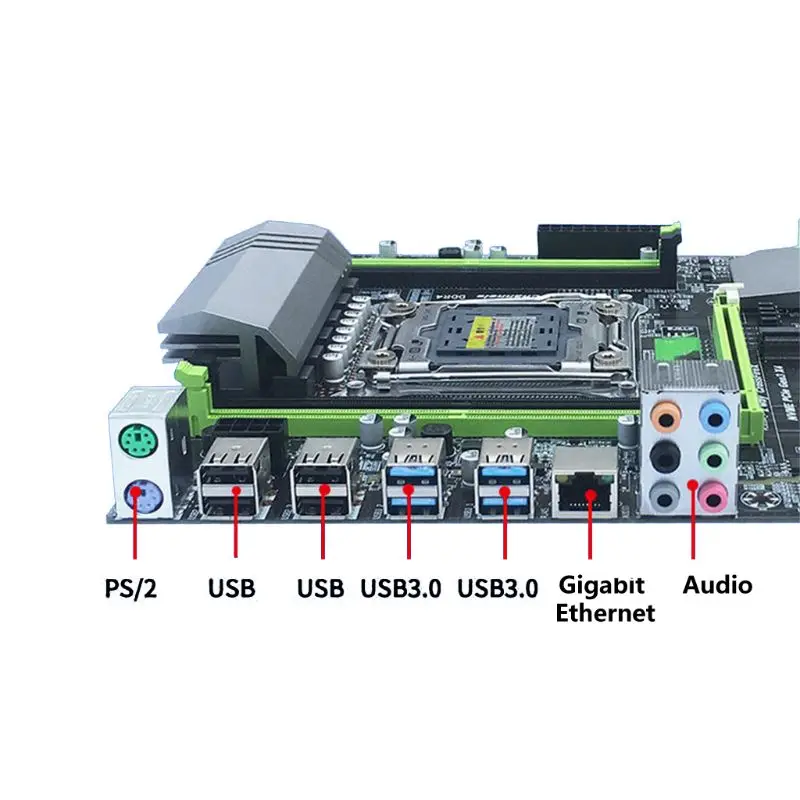 Günstig X99 LGA2011-V3 Professionelle 4 Kanal DDR4 64G Ram SATA 3 Usb 3,0 M.2 Desktop-Computer Motherboard Modul