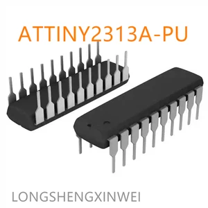 1PCS New Original ATTINY2313A-PU ATTINY2313 2313A-PU Direct-plug DIP-18 Microcontroller Chip