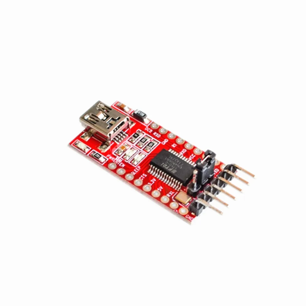 Высокое качество FT232RL FT232 FTDI USB 3 В 5 к TTL модуль адаптера мини порт|Детали и