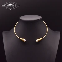 Natural Fresh Water Baroque Pearl Chokers Necklace 1