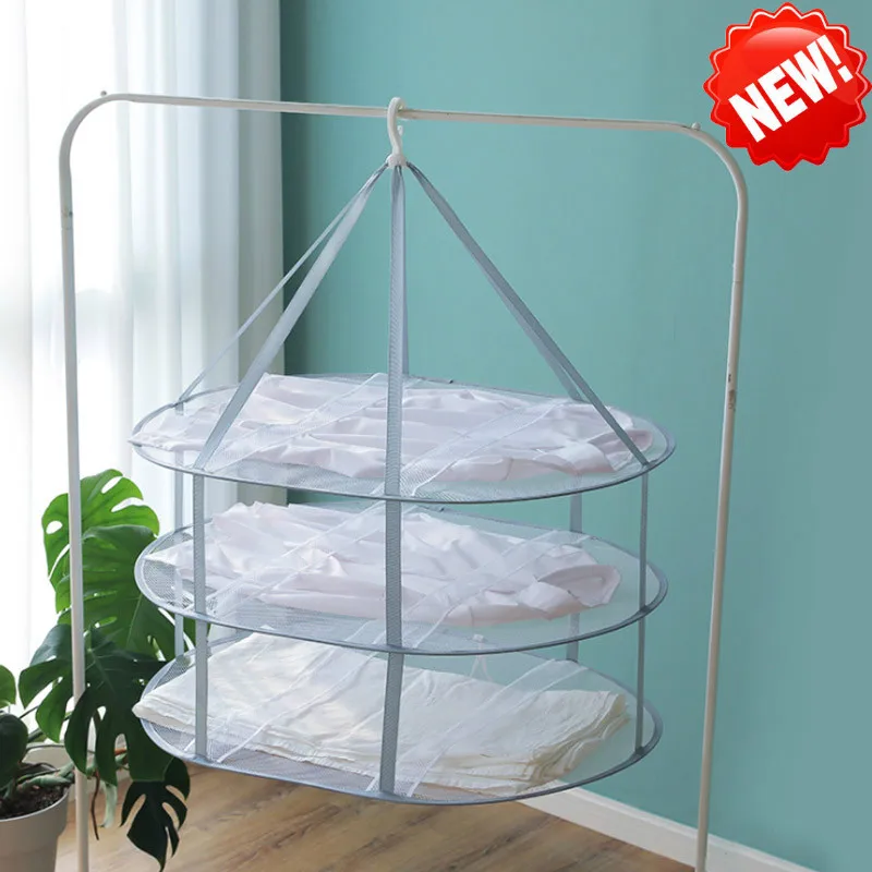 Новый однослойный двойной слой одежды сушильная сетка для дома сухие носки куклы