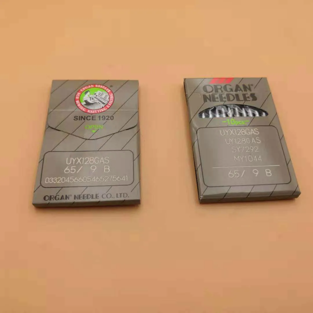 UYX128GAS(65-9B) 10 шт./лот высокое качество иглы organ DBX1 DCX1 DPX5 UYX128GAS для промышленные прямострочные швейных машин Singer, juki brother - Цвет: UYX128GAS(65-9B)