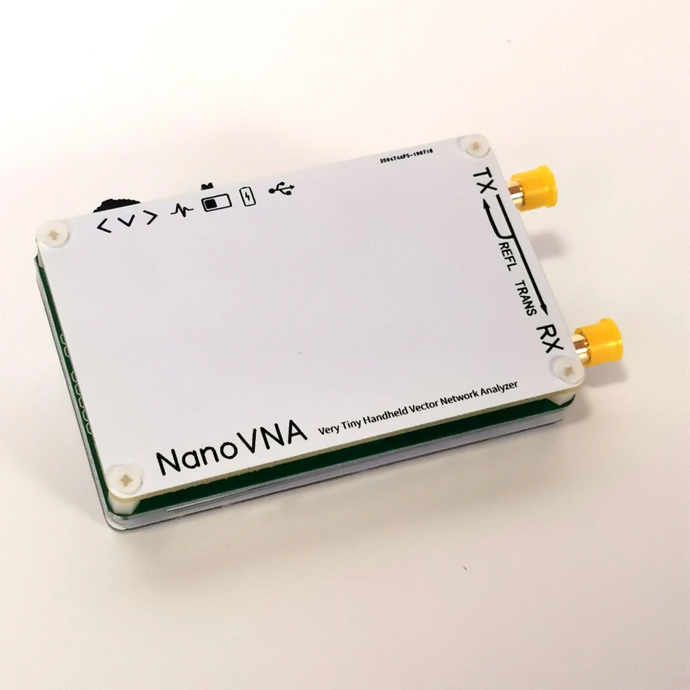 NanoVNA векторный сетевой анализатор цифровой сенсорный экран коротковолновой MF HF VHF UHF антенный анализатор стоящая волна с батареей