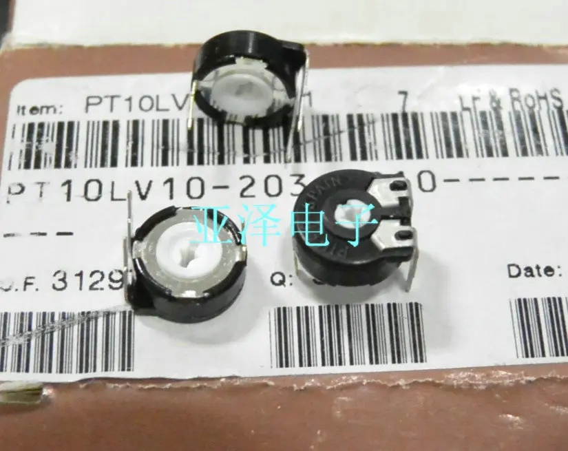 

[YK] 100% импортный оригинальный потенциометр PT10-20K PT10 20K горизонтальный стрелочный переключатель отверстия