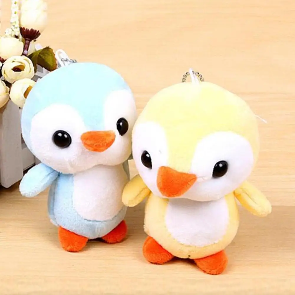 Милый мультяшный Пингвин плюшевый мягкий брелок Kawaii медведь Нанос пенопластовые
