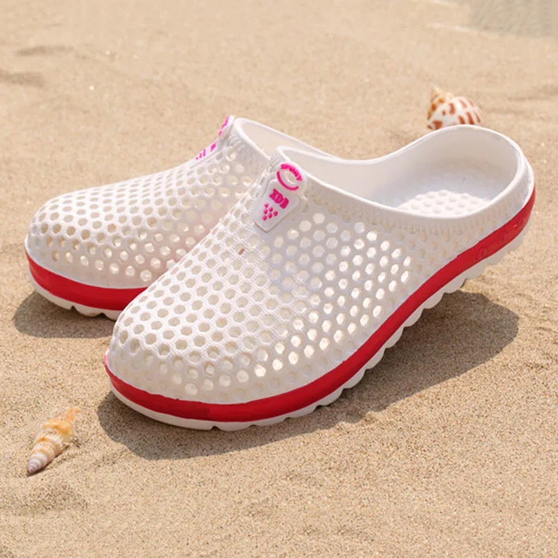 Fashion Plus Size 37-55 Unisex Slippers Outdoor Beach Sandal For Male Hollow Non-slip Men Clogs Terlik | Обувь