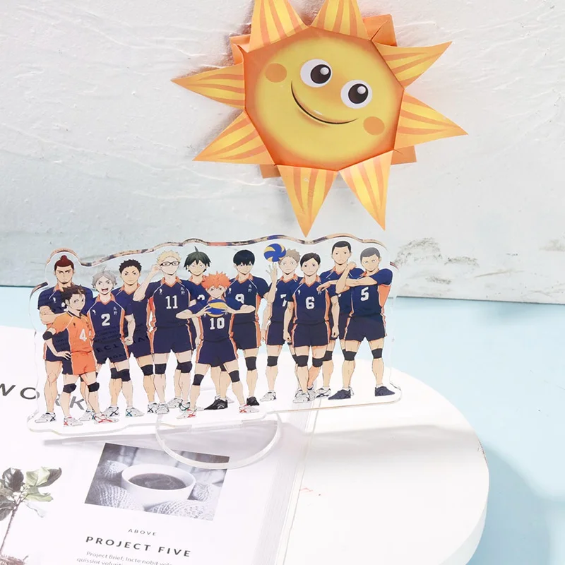 Аниме Haikyuu фигурки волейбольные Hinata Shoyo Oikawa Toru Kozume Kenma Kageyama Tobio фигурка модель