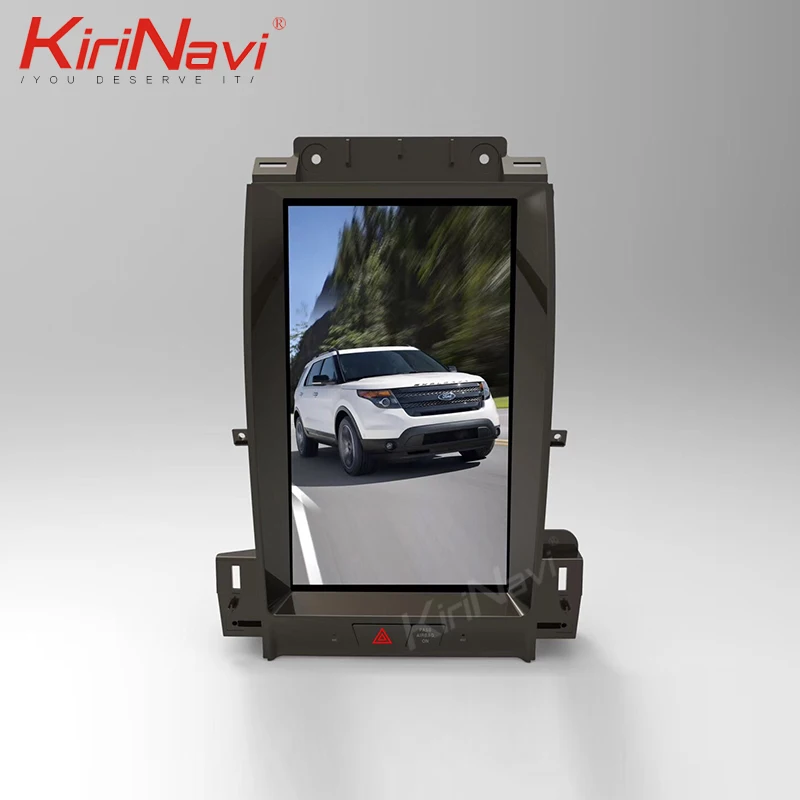 Автомагнитола KiriNavi Telsa с вертикальным экраном 13 3 дюйма 1 din Android gps-навигация для