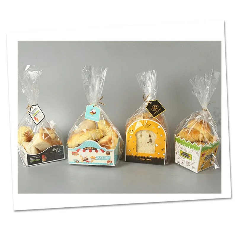 10 шт. бумажный лоток для выпечки хлебное Печенье Кондитерские упаковочные