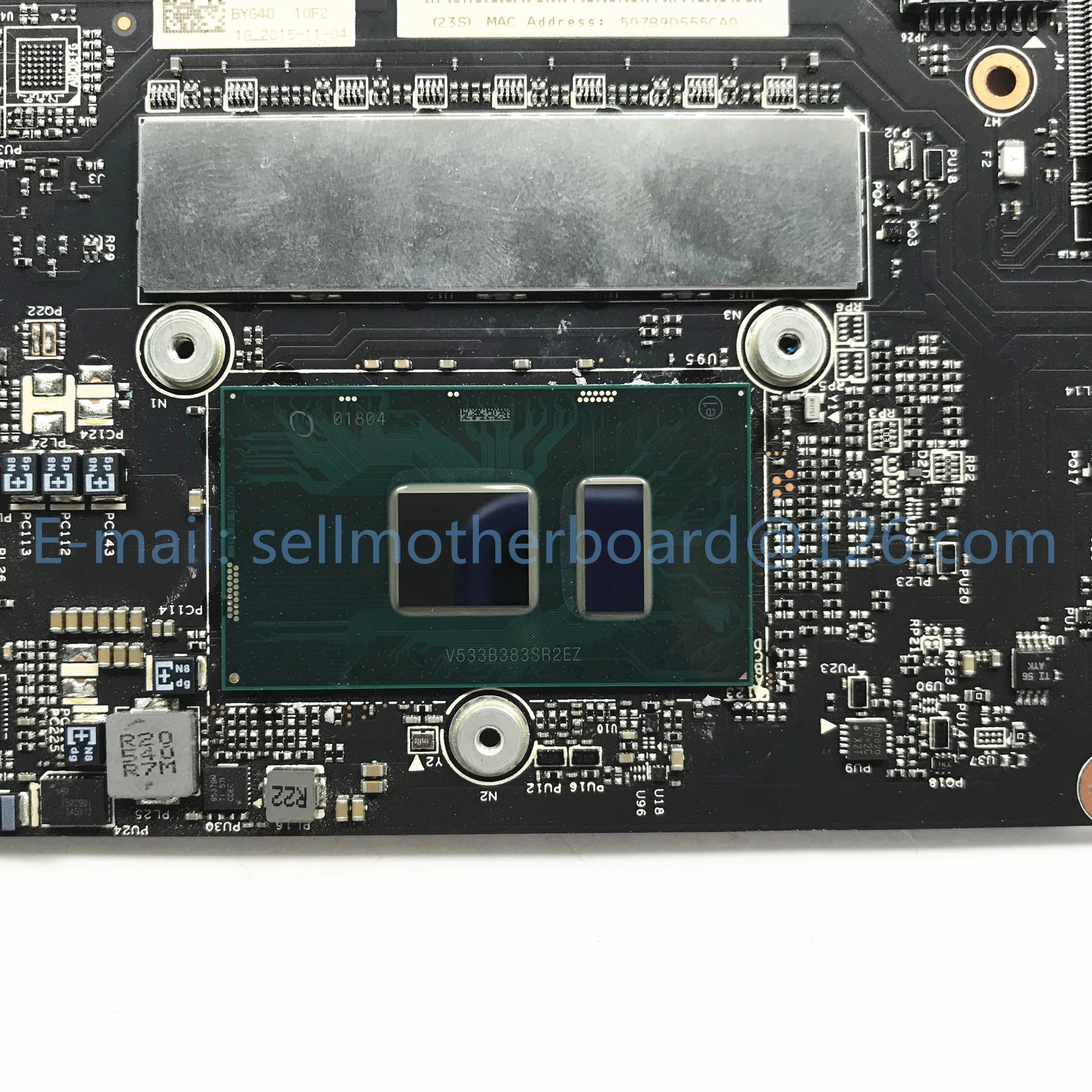 For Lenovo YOGA 900-13ISK Laptop Motherboard With SR2EZ I7-6500U 16GB RAM FRU 5B20K48454 BYG40 NM-A411 100% Tested Fast Ship | Компьютеры