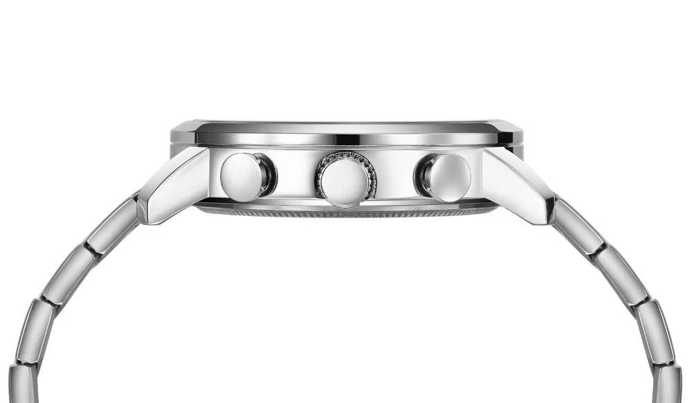 

Watches Men Casual Chronograph Wristwatch 2018 Luxury Brand Stainless Steel Water Resistant 30M Relogio Masculino