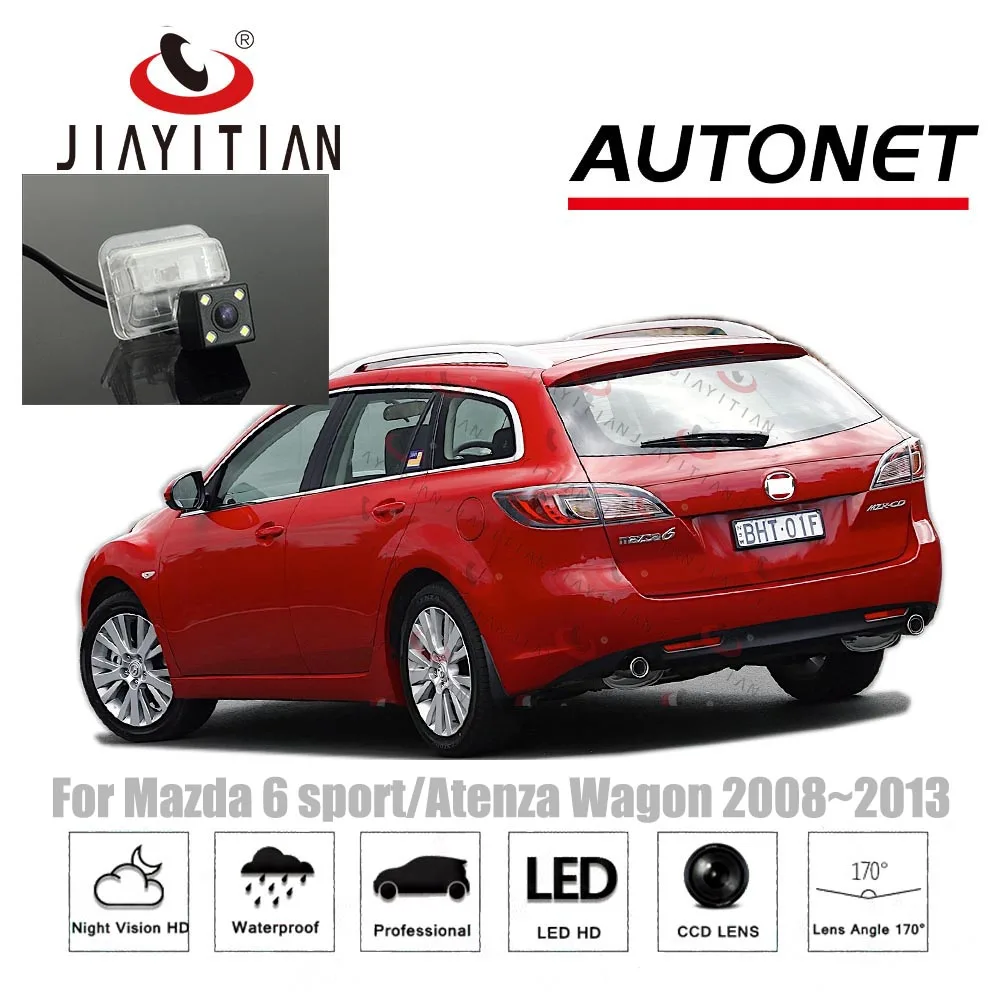 Камера заднего вида для Mazda 6 Sport/Atenza Wagon(GH)2008 2009 2010 2011 2012 CCD камера ночного
