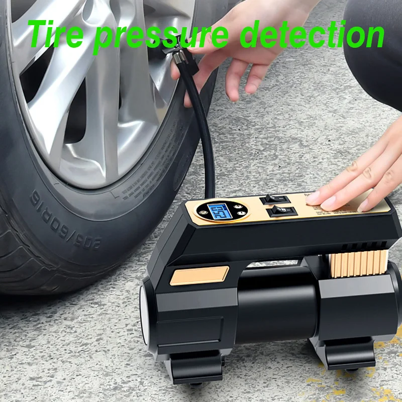 Digital Tire Inflator DC 12 Volt Car Portable Air Compressor Pump 150 PSI for Automobile Motorcycle Bicycle | Автомобили и