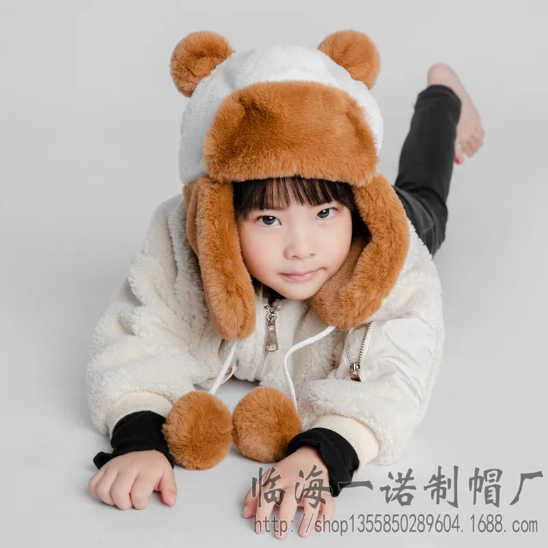 Детская куртка бомбер luco Dos Homens Детские Зимние пушистые шапки простые зимние