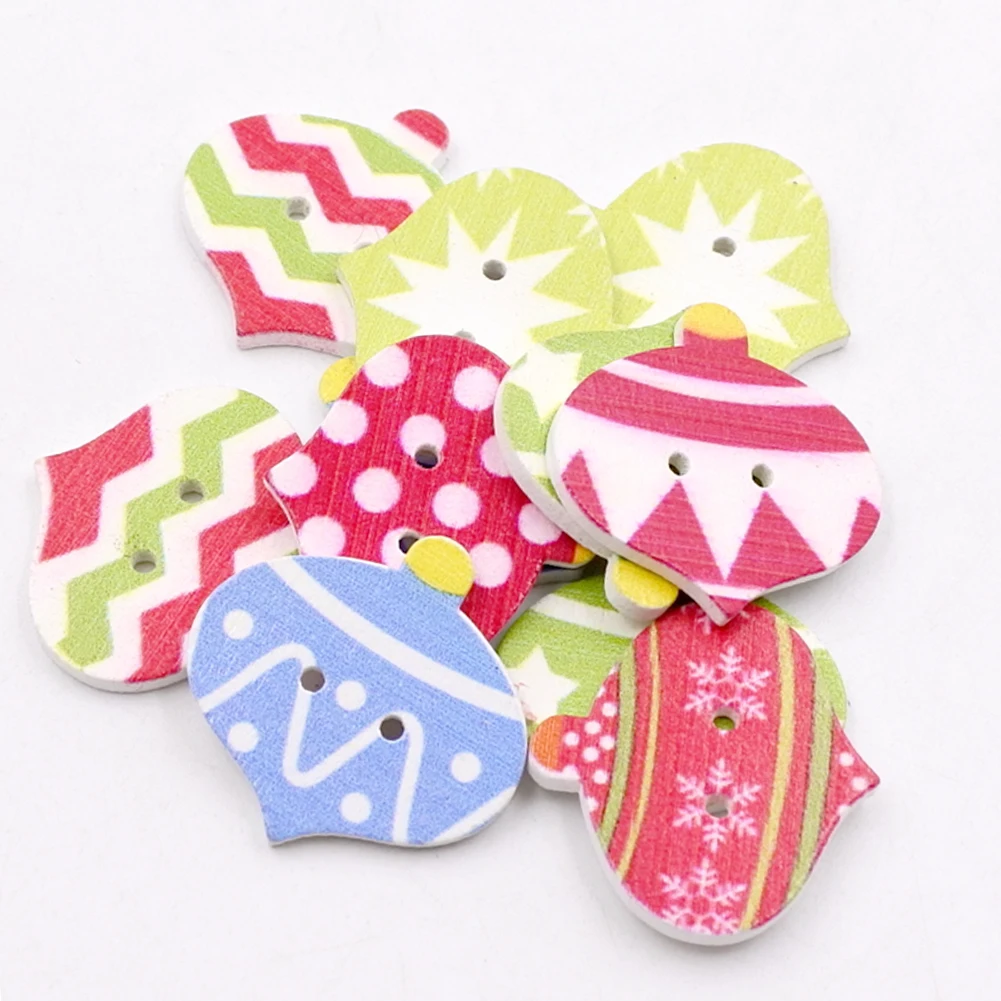 50 шт. фонарь Форма 2 отверстия деревянные декоративные пуговицы одежда