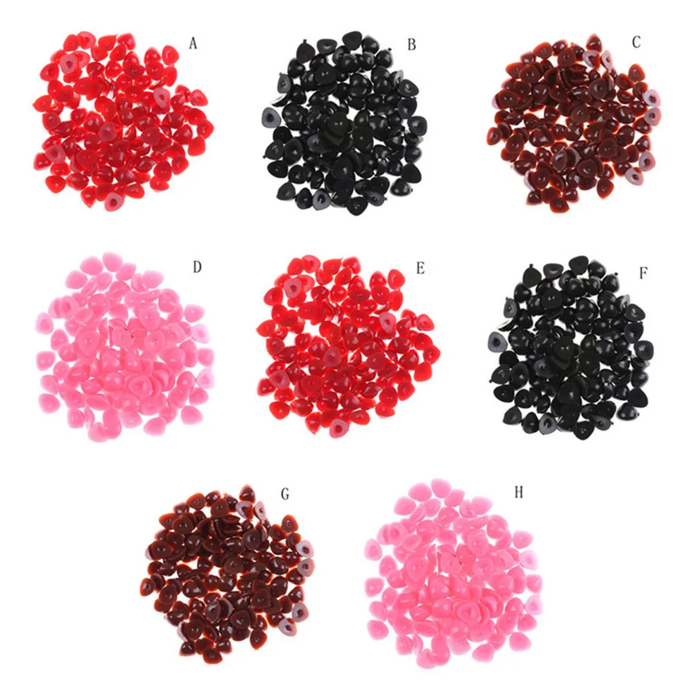 

Пластиковые Треугольные носы для кукол, игрушечные медвежонки «сделай сам», детали 100, 7*9,5 мм/7*8 мм