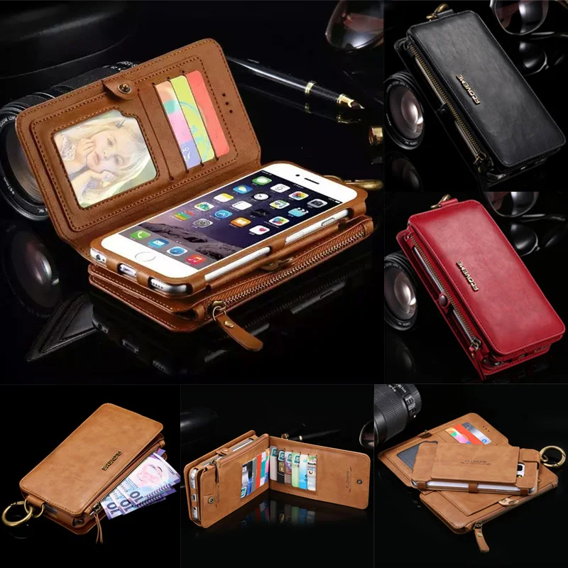 Кожаный чехол книжка для IPhone 12 11 Pro XS Max XR X SE 2020 6 7 8 Plus кошелек Samsung Note 20 Ultra S20 S10|case for