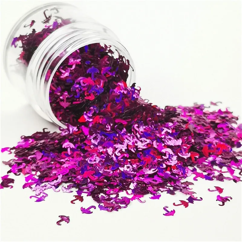 Ультратонкие Блестки для ногтей в форме зонтика 5 мм 10 г|Блестки| |