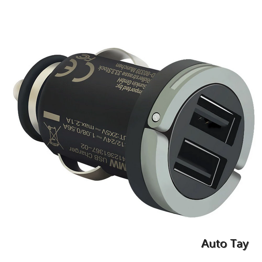 2.1A Dual USB Car Charger LED Display for BMW 1 2 3 4 5 6 7-series E46 E90 X1 X3 X4 X5 X6 X7 X8 F07 F09 F10 F30 F35 F31 F28 |