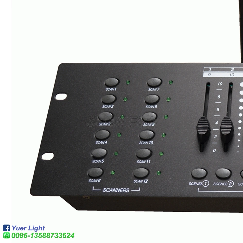 Высокое качество 2,4G беспроводной dmx-контроллер 192-W DMX консоль для светодиодный Par движущаяся головка диджейский прожектор контроллер освещение на сцену
