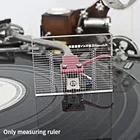 Аксессуары Phono Tonearm, Виниловый проигрыватель, инструмент, прозрачный акриловый измерительный поворотный стол, запчасти для линейки, балансировочный картридж VTA