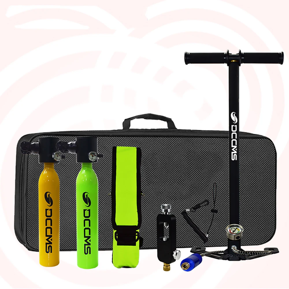 Кислородный Мини резервуар для дайвинга DCCMS респиратор подводного плавания с