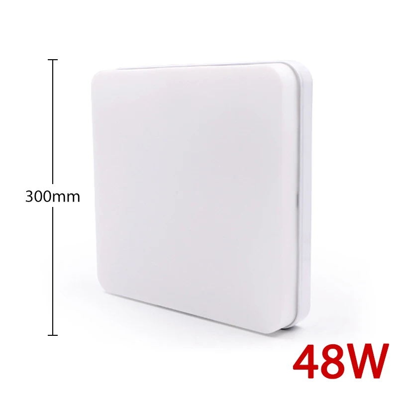 48W Square B 6 Вт 9 Вт 13 Вт 18 Вт 24 Вт 36 Вт 48 Вт поверхностное крепление заподлицо ультра тонкий светодиодный потолочный светильник лампа AC85-265V лампада светодиодный светильник для спальни - Цвет корпуса: 48W Square B