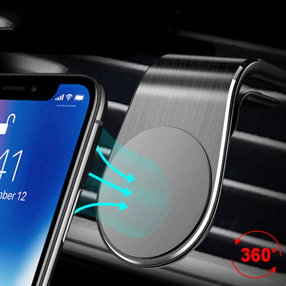 

Strong Magnetic Car Phone Holder Mobile Phone Mount for IPhone 12 11 for Samsung Xiaomi Huawei Air Vent Clip Smartphones Stand