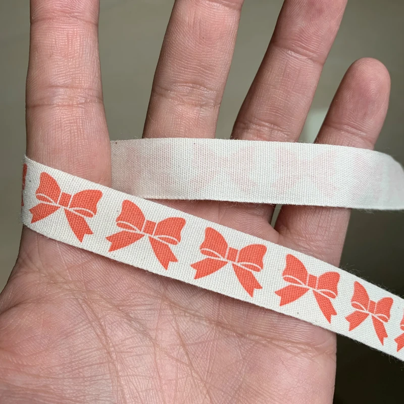 Хлопчатобумажная лента с принтом ручной работы 5 ярдов милый дом цветной флаг
