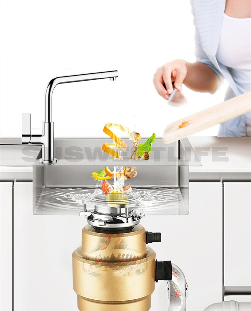

Food Waste Disposers kitchen garbage disposal food crusher Stainless steel Grinder material