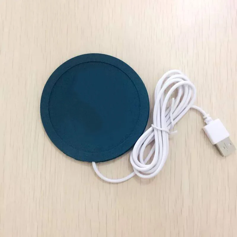 

Hot sale Cute Cartoon Warmer Cup Pad Hot Drinks Beverage Cup Mat Silicone Heater for Milk Tea Coffee Mug dropshipping